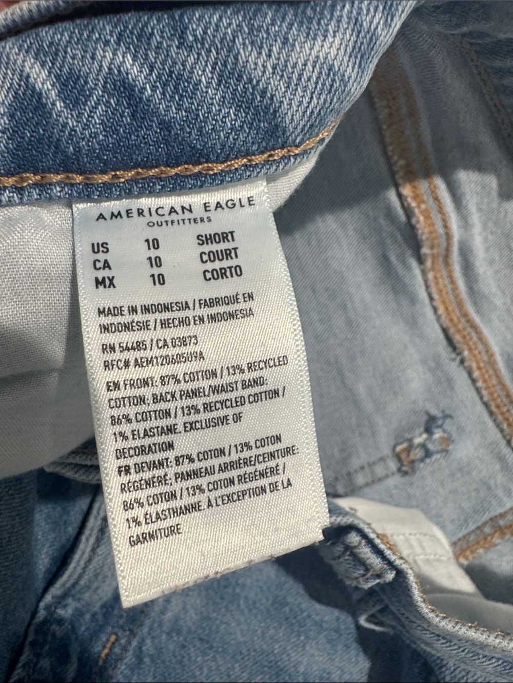 American Eagle Strigid High-Waisted Stovepipe Jeans - Picture 5 of 6
